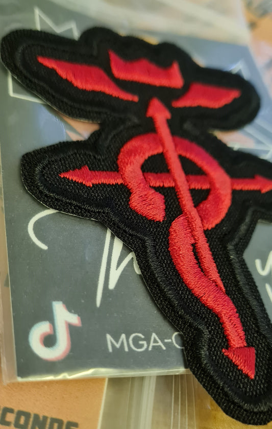 FMA - Flamel Logo Embroidered Patch