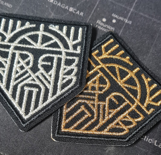 Odin Allfather Embroidered Patch – Norse Mythology Iron-On Patch