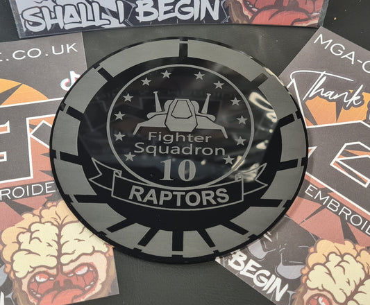 BSG Inspired Acrylic Coaster Set