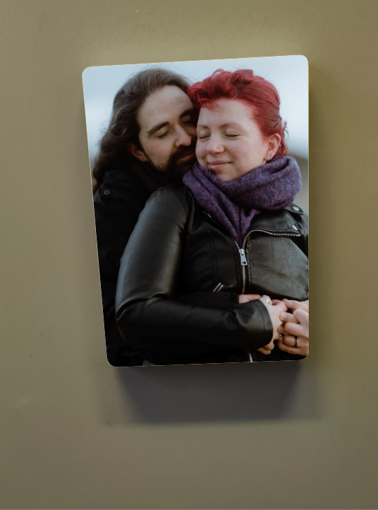 Custom Photo Magnet – Personalised Polymer Fridge Magnet | Round or Rectangle