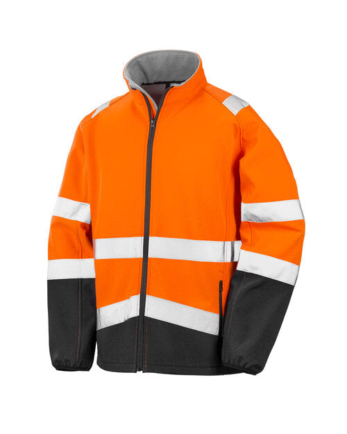 Printable Safety Softshell Jacket - Result