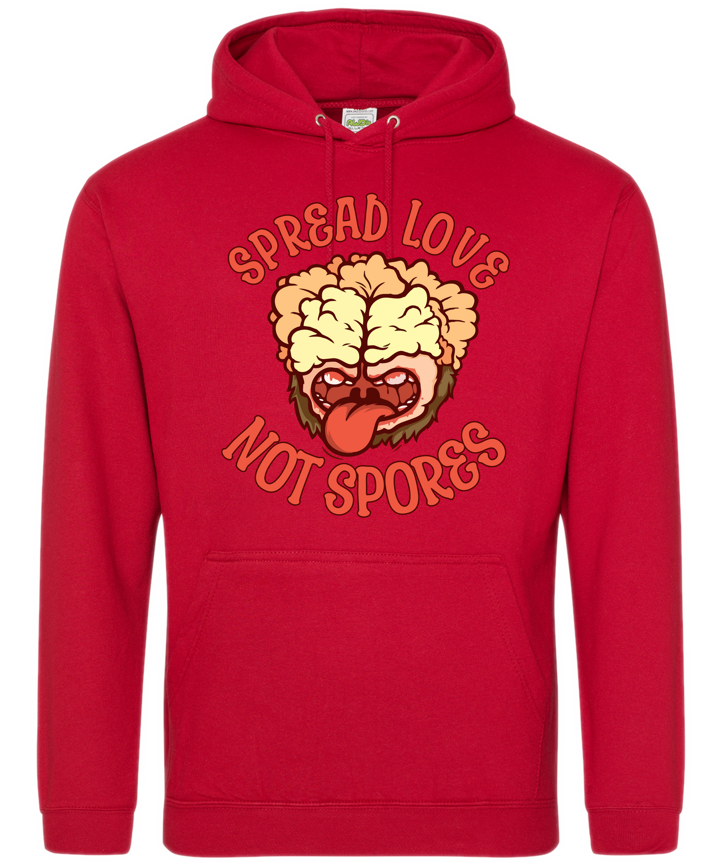 Spread Love Not Spores Hoodie