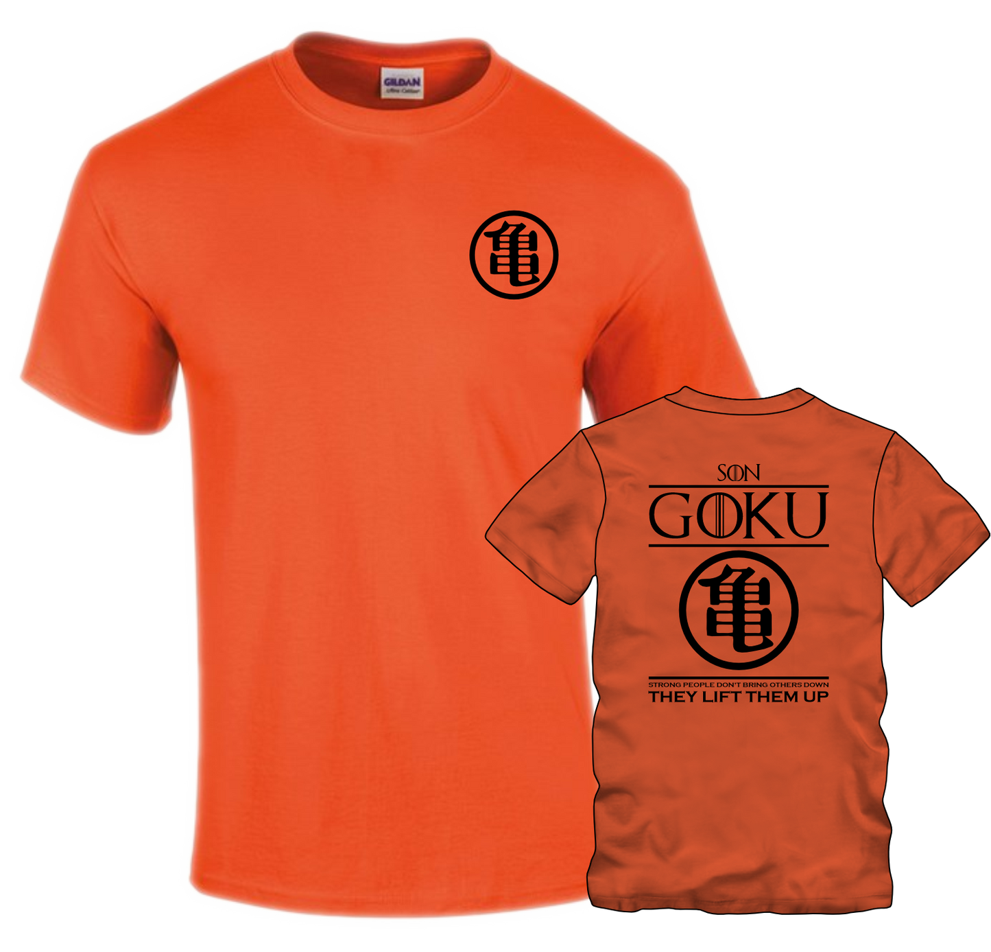 Son Goku - Lift them UP.