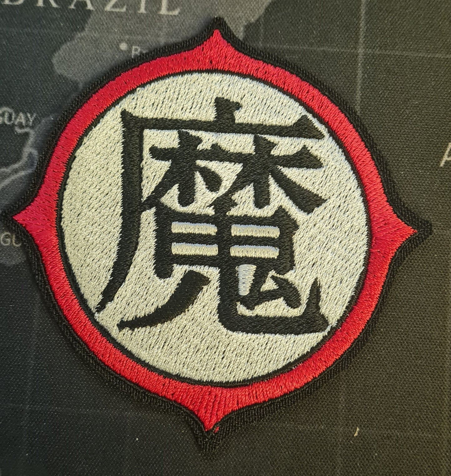 Dragonball Z, King Vegeta, Saiyan Warrior Class, Anime Embroidered Heat seal Patches.