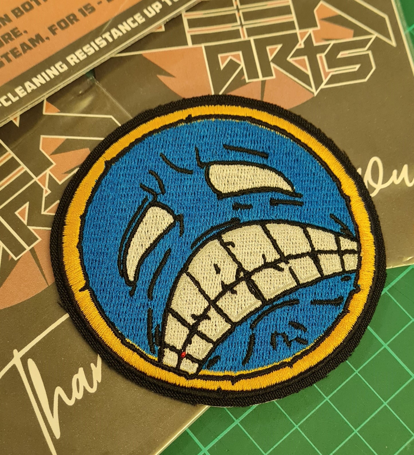 One Piece Embroidery patches. Ace patches. smiley face. Cosplay patches. Anime Embroidered Heat seal Patches.