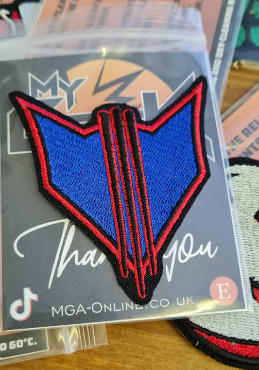 Swat Kats Patch. Toon Embroidery patch. 90s patch. Swat Kats embroidery patch.