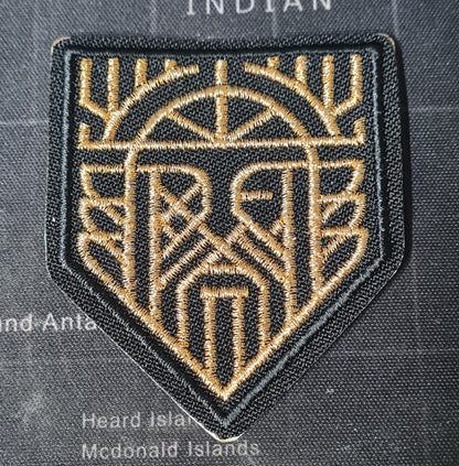 Odin Allfather Embroidered Patch – Norse Mythology Iron-On Patch