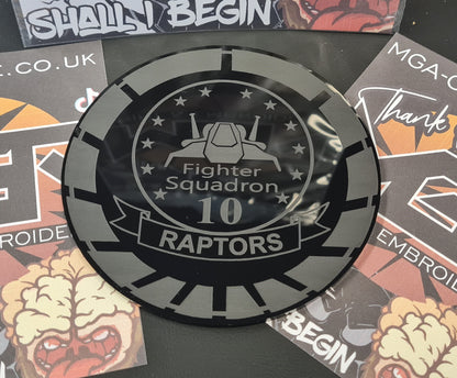 BSG Inspired Acrylic Coaster Set