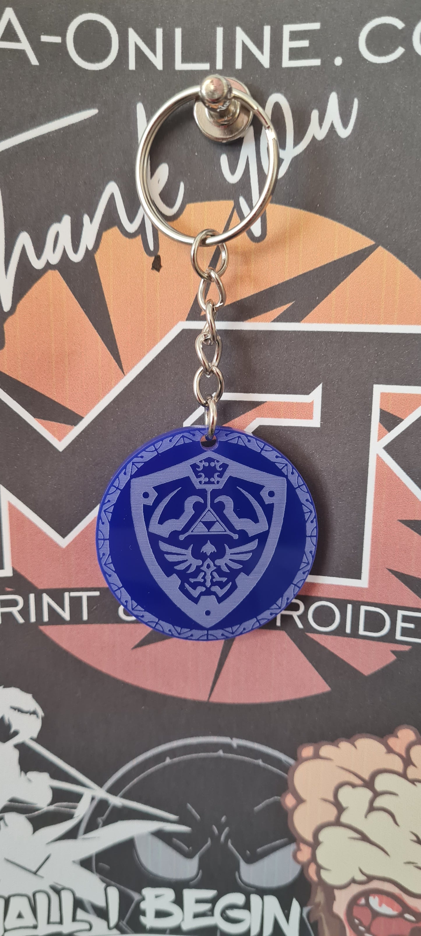 Zelda Inspired Keyrings