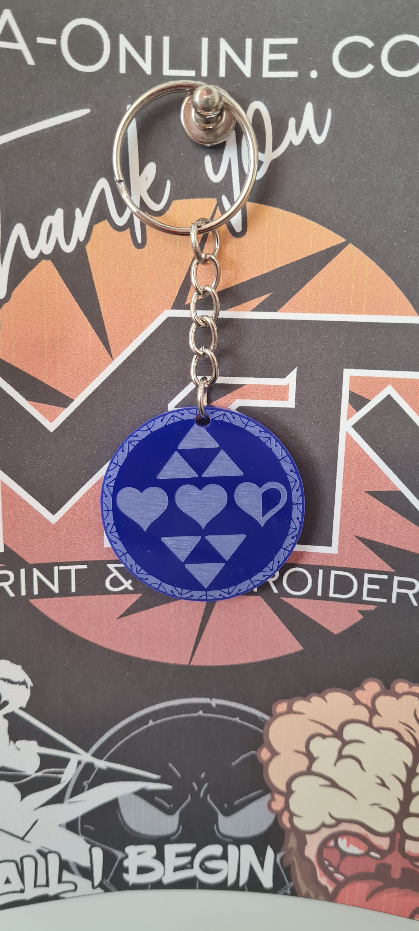 Zelda Inspired Keyrings