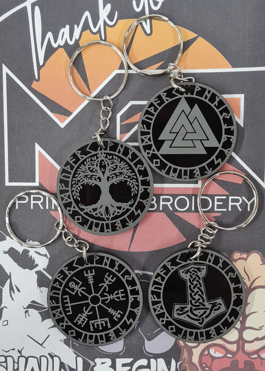 Norse/Viking Symbol Keyrings