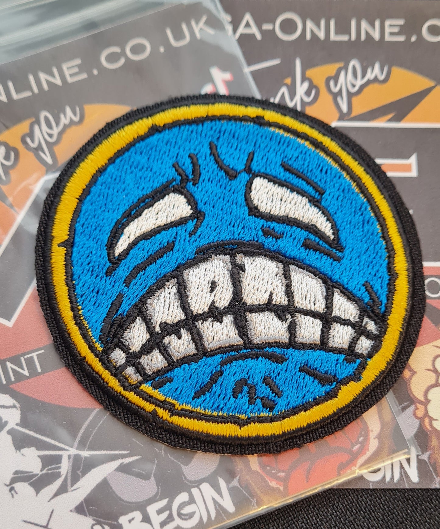 Portgas D. Ace Smiley Face Patches