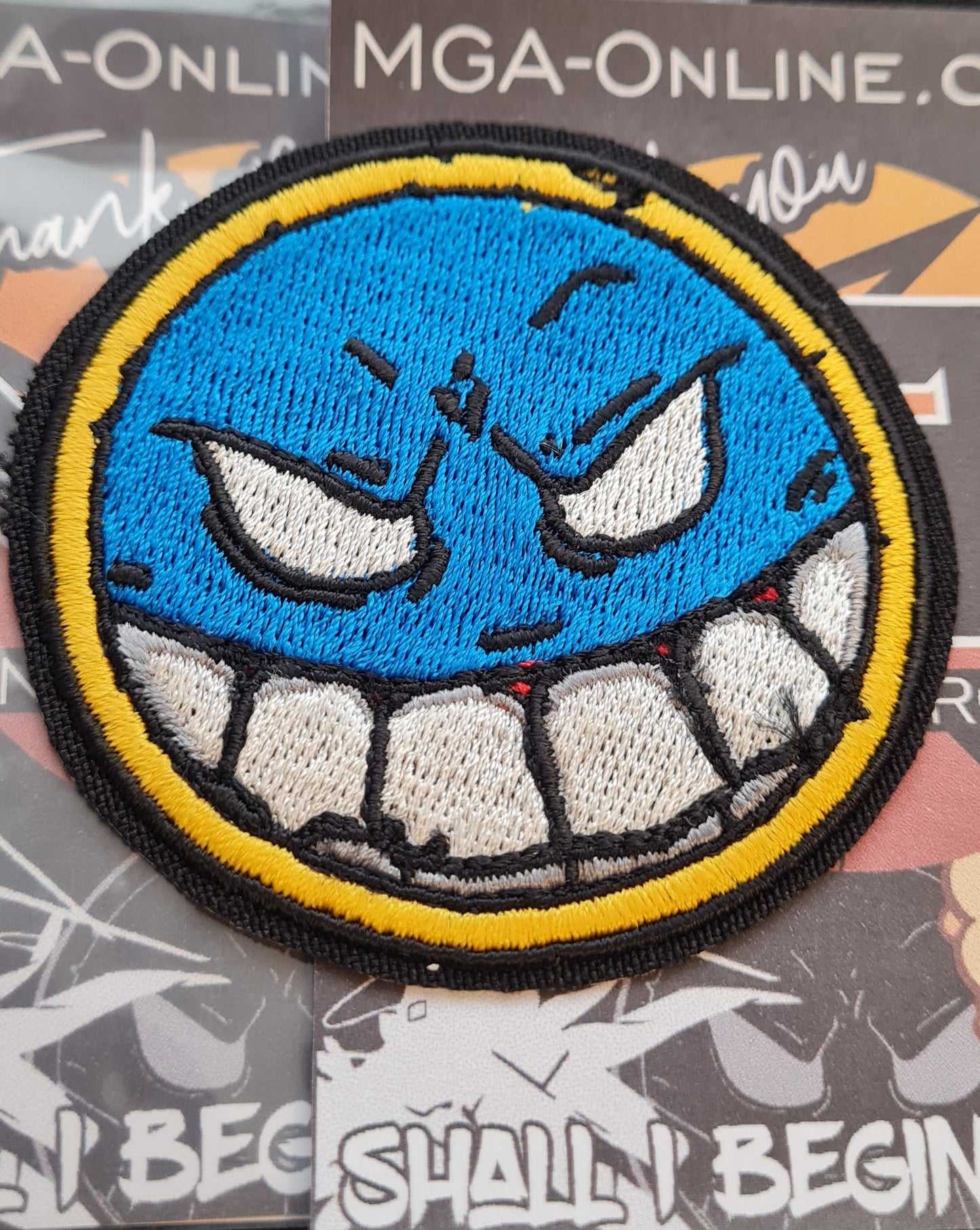 Portgas D. Ace Smiley Face Patches