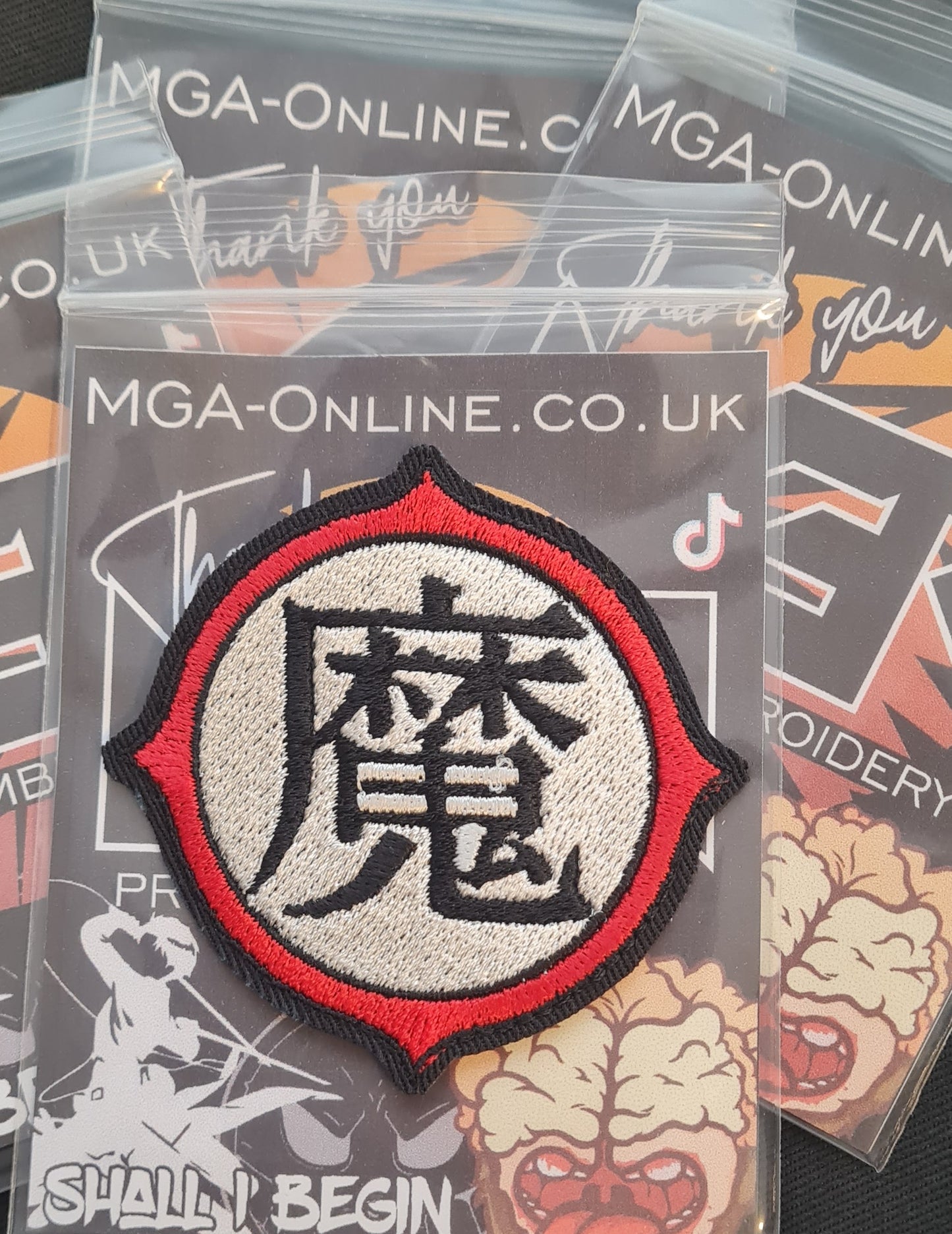 King Piccolo – Custom Embroidered Dragon Ball  Iron-On