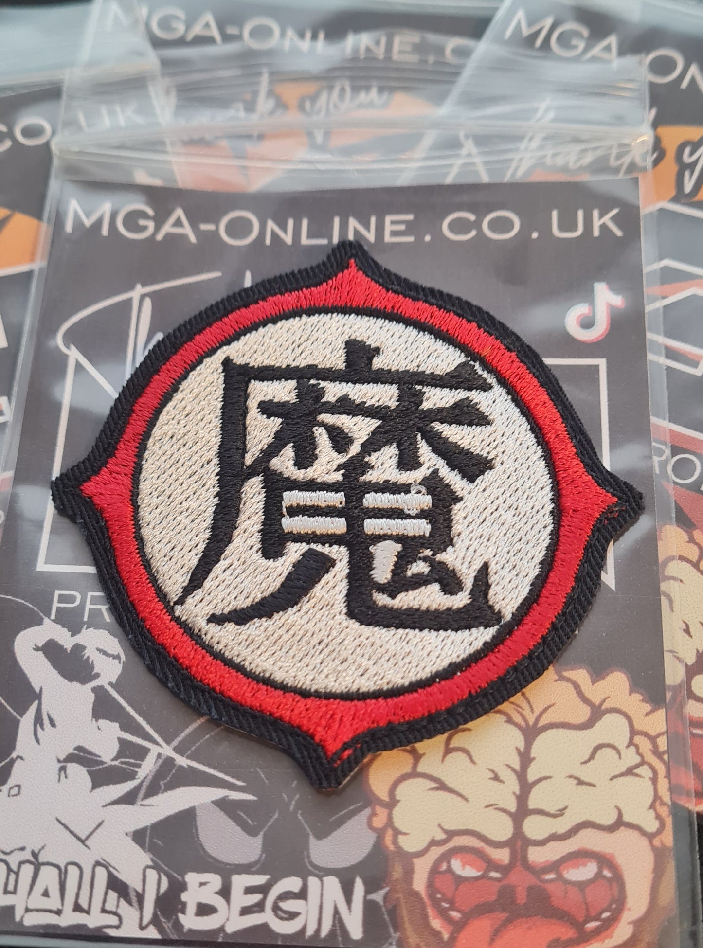 King Piccolo – Custom Embroidered Dragon Ball  Iron-On