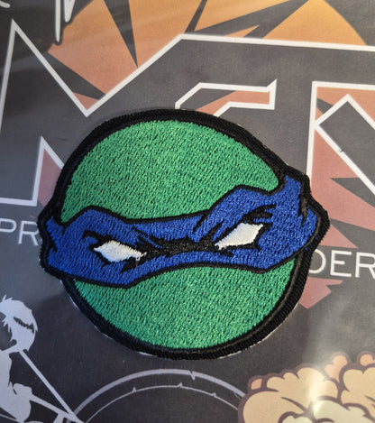 Retro Green Ninja Turtle Style Patch Set – Heat Press Ready