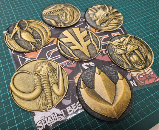 Power Coins Coaster Set