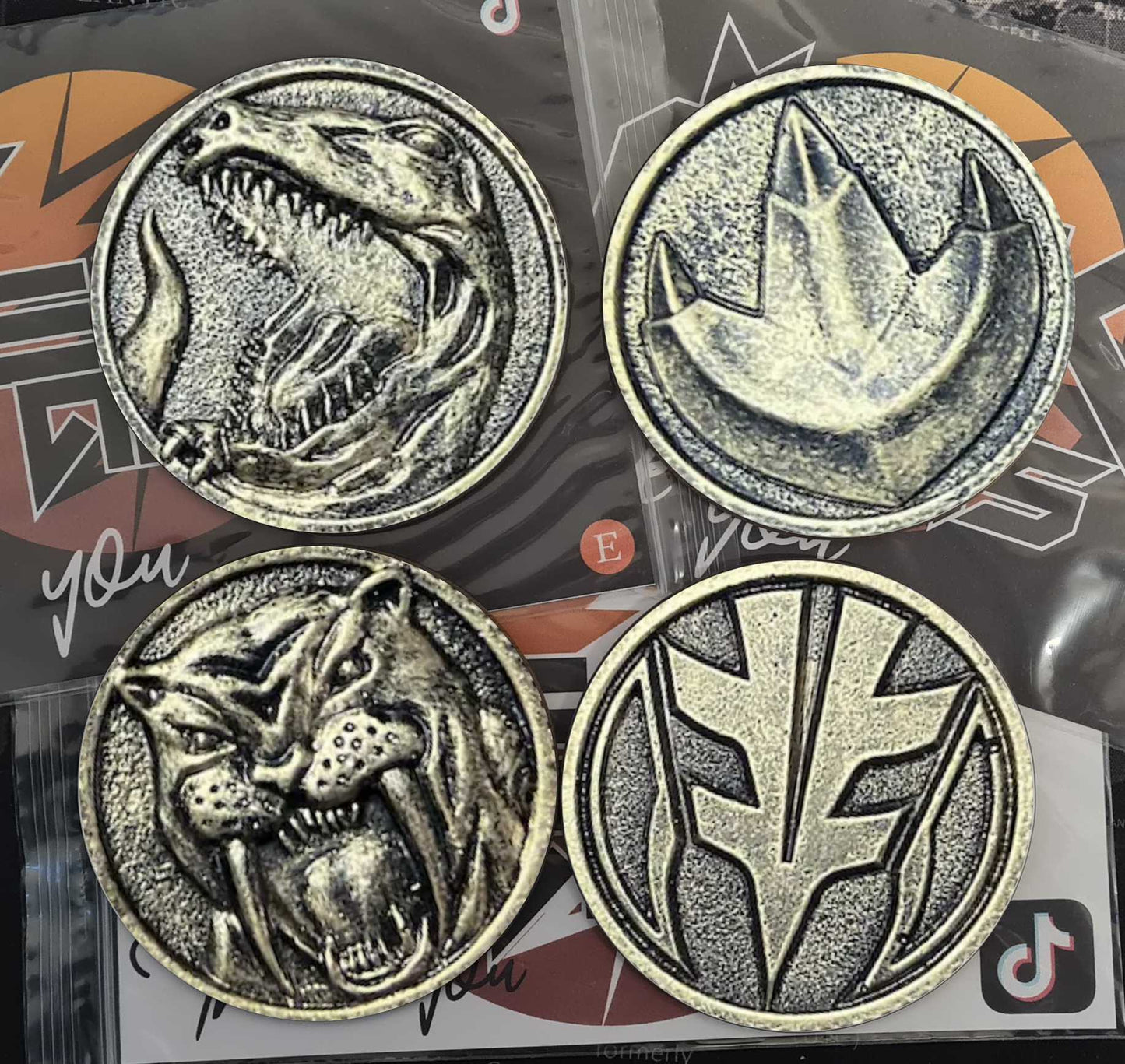 Power Coins Coaster Set