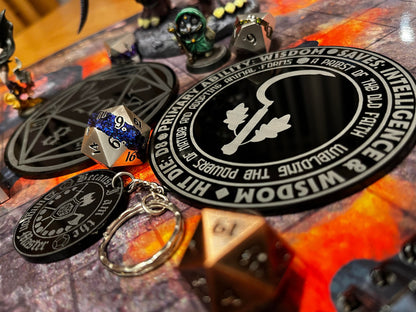 D&D Dungeons and Dragons custom Keyrings