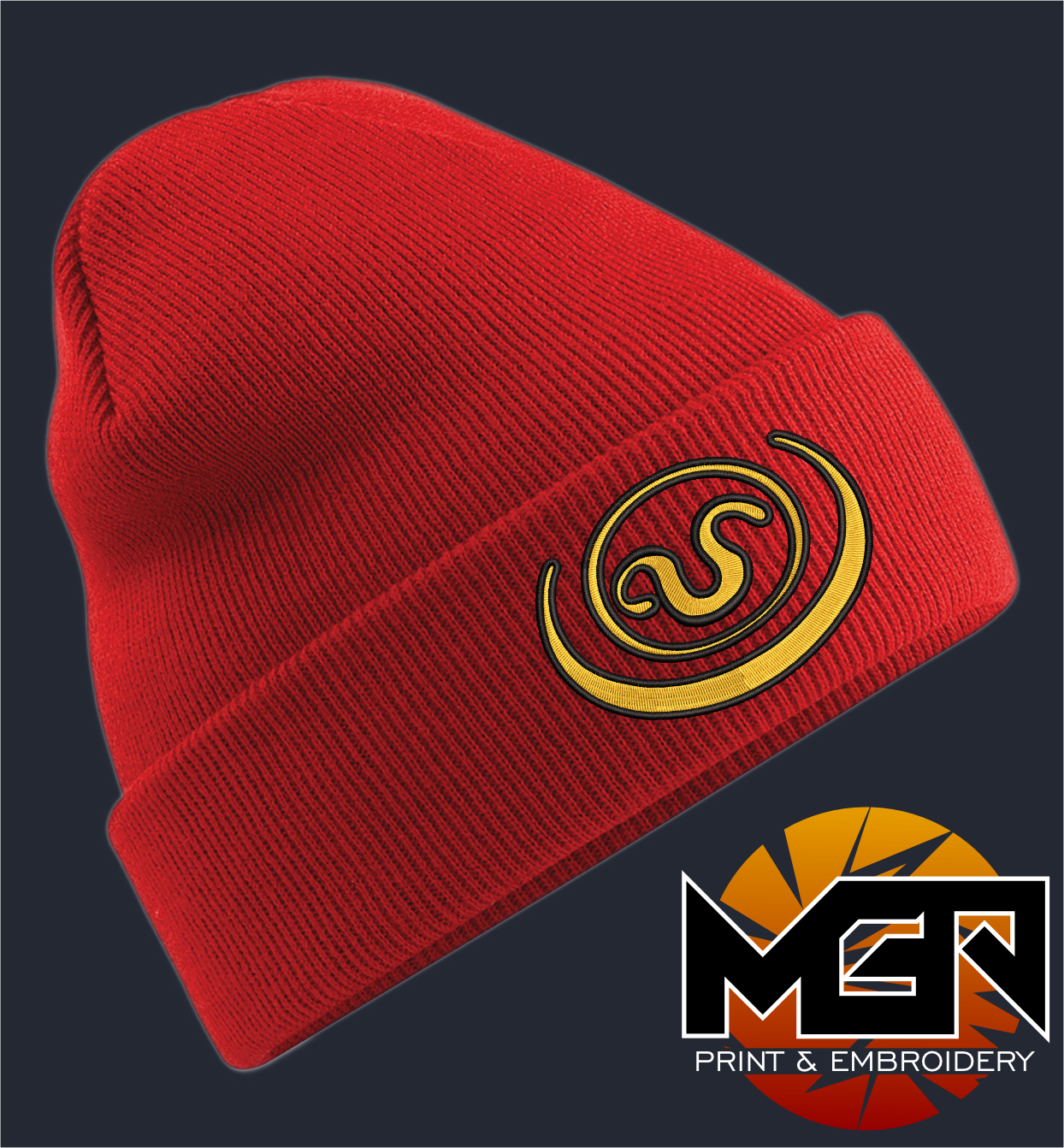 System Lord Apophis Custom Embroidered Beanie