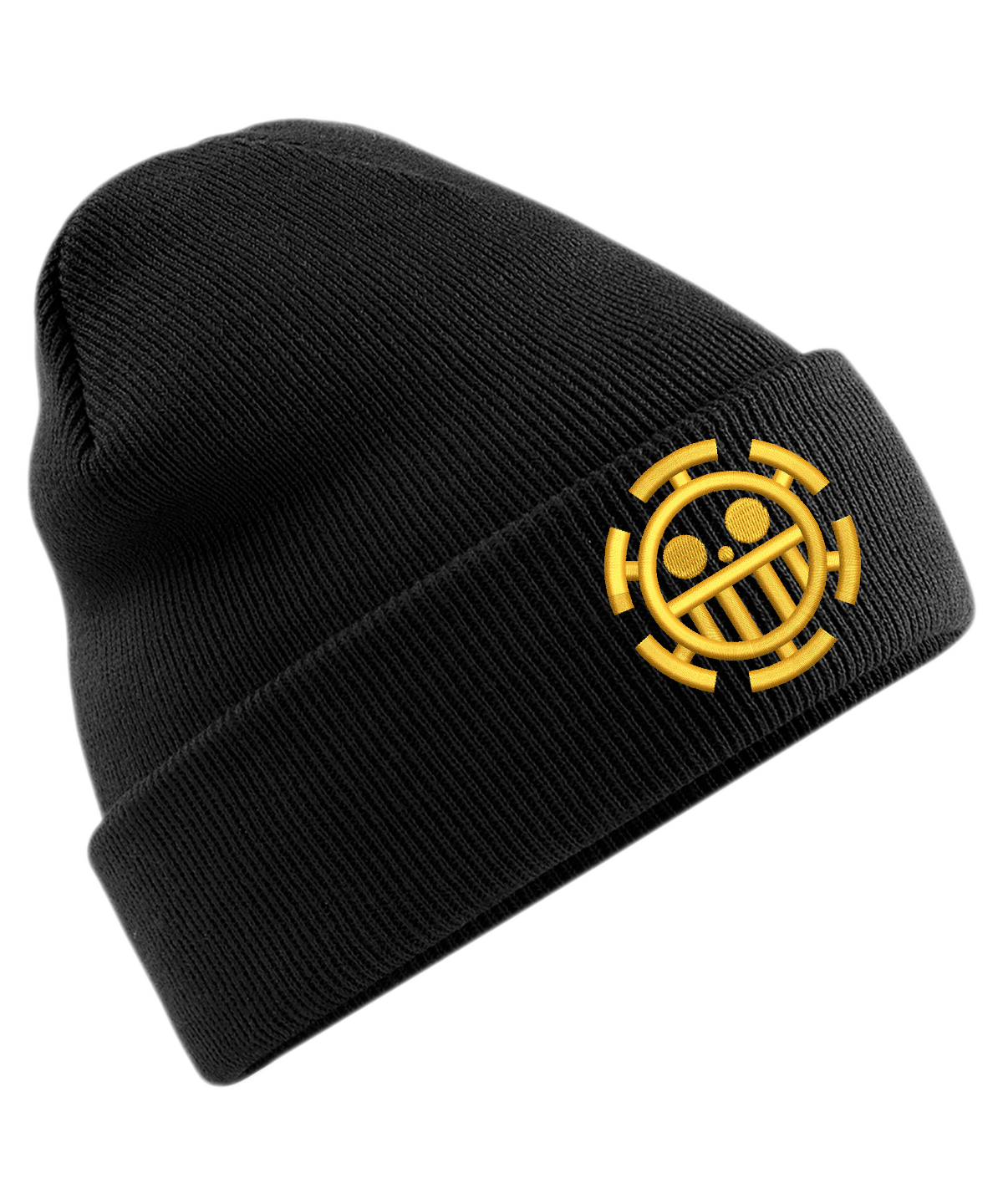 One Piece Embroidery Beanie hat. Ace beanie. smiley face. beanie hats. Anime Embroidered hats.