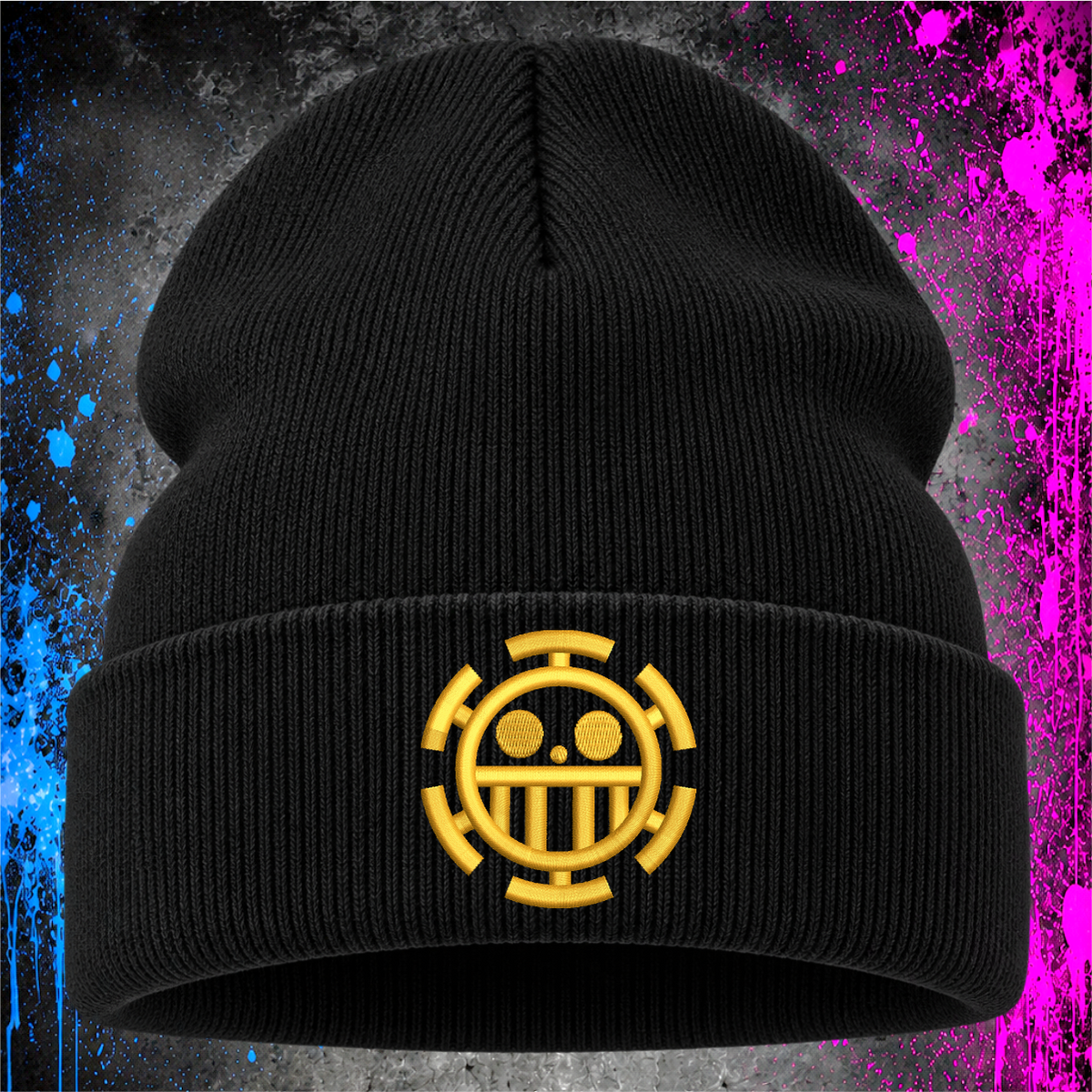 PIRATE LAW CREST – EMBROIDERED BEANIE