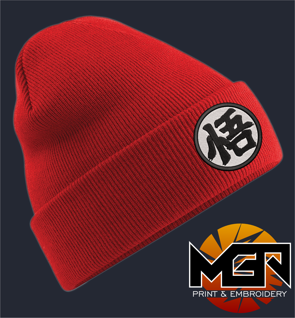 Goku's Namek Crest Embroidered Beanie