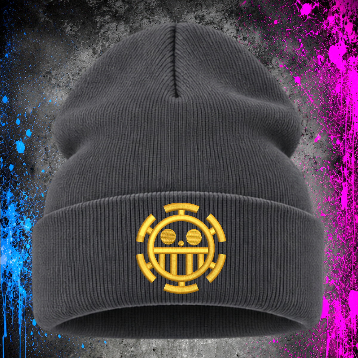 PIRATE LAW CREST – EMBROIDERED BEANIE