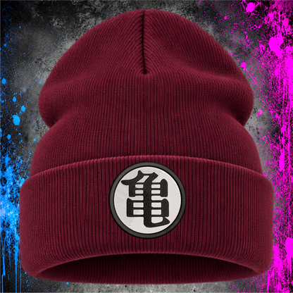 Kame Crest – Embroidered Cuffed Beanie