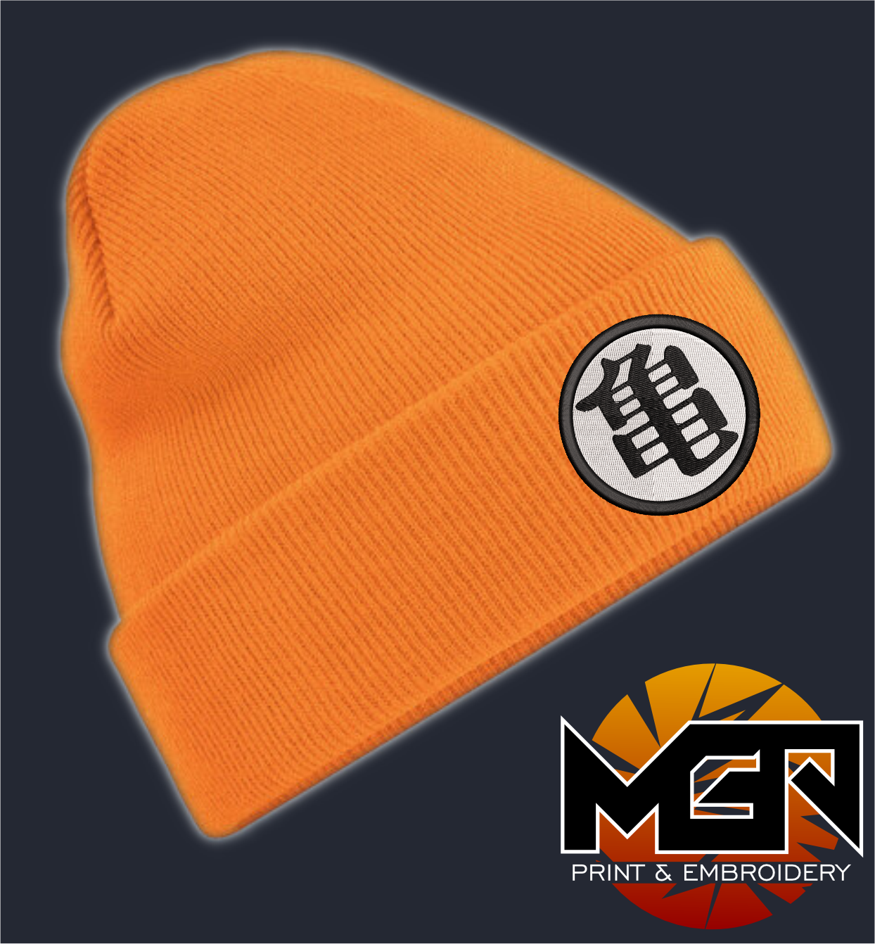 Master Roshi Inspired Beanie – Dragon Ball Embroidered Hat