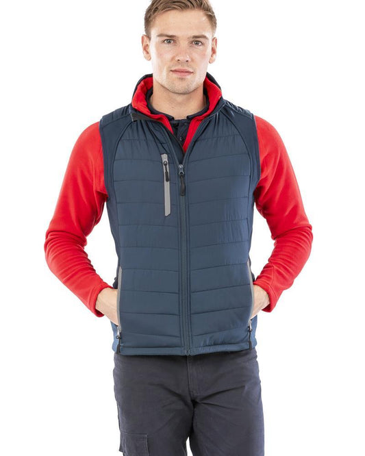 COMPASS SOFTSHELL GILET - RESULT