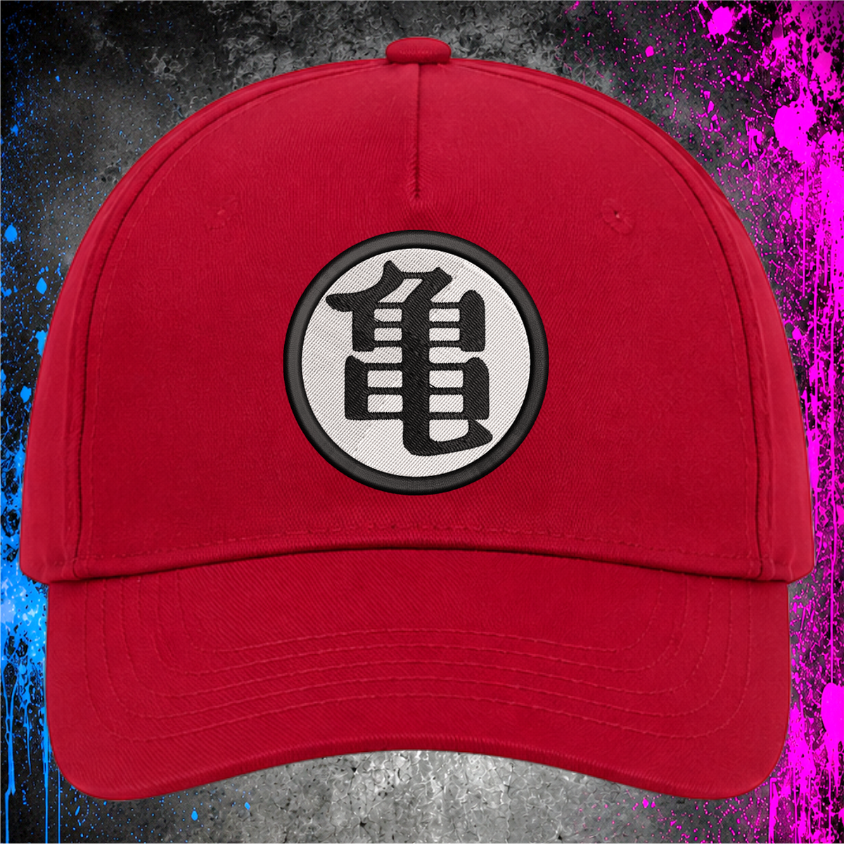 Kame Crest – Embroidered 5 Panel Cap