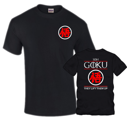 Son Goku - Lift them UP.