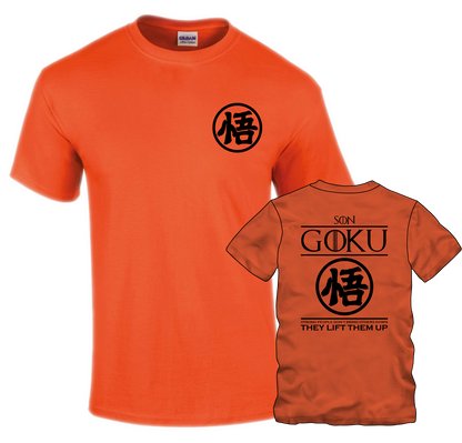 Son Goku - Lift them UP.